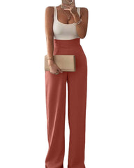 Casual Elegant Wide Leg Pants